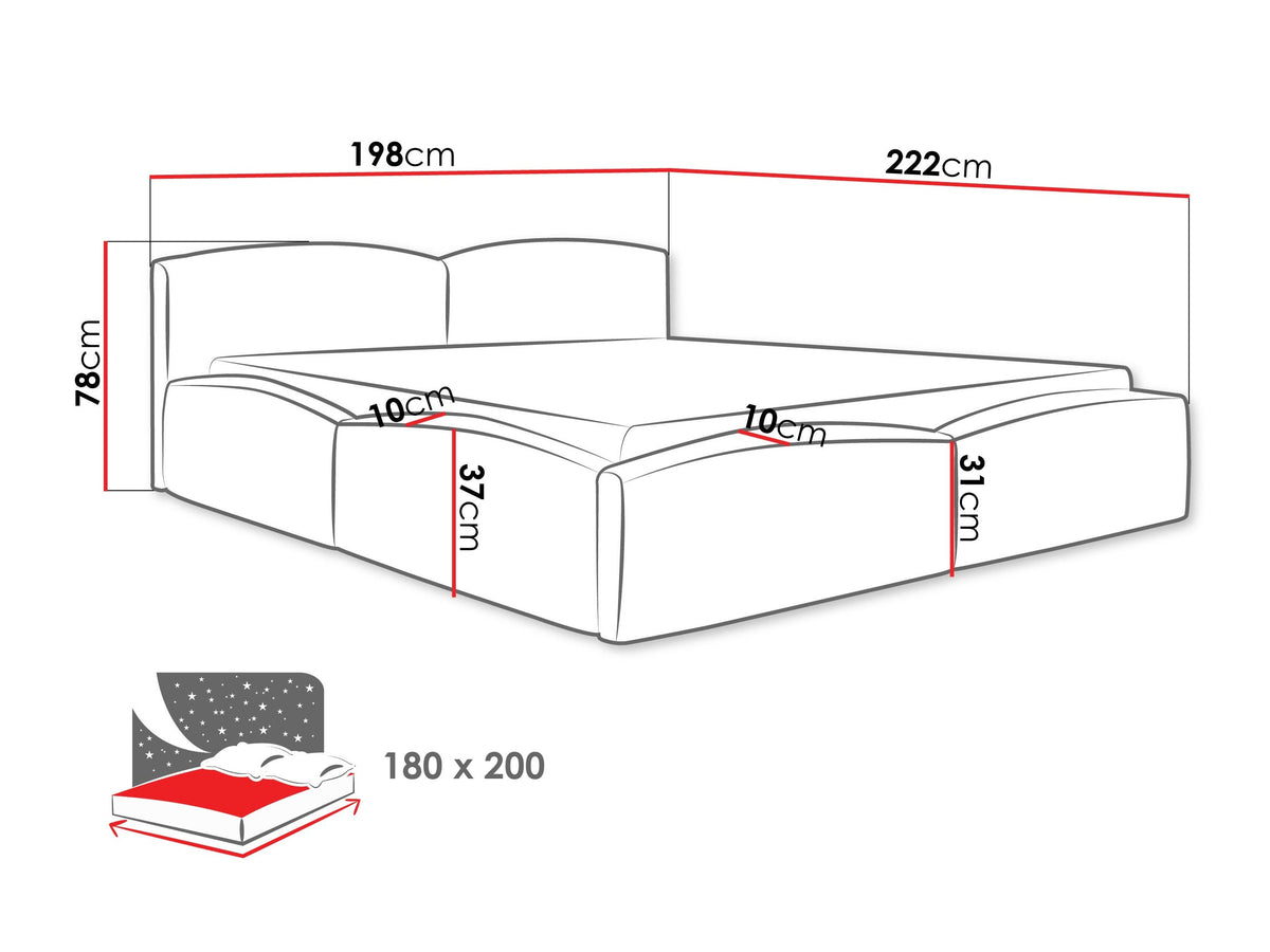 Bed 637766