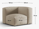 Modular seating unit 637687