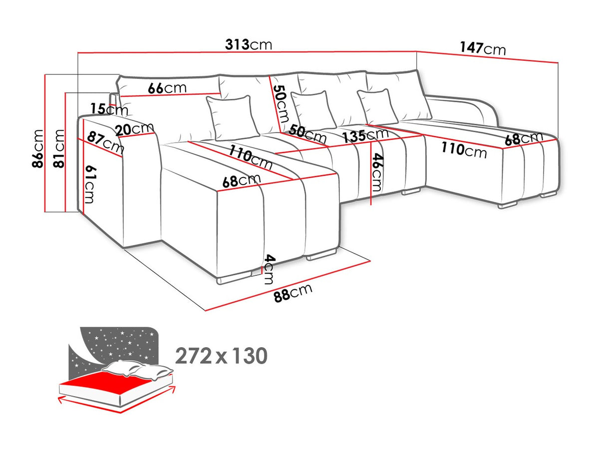 Corner sofa 638105