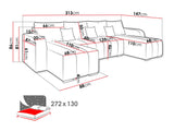Corner sofa 638105
