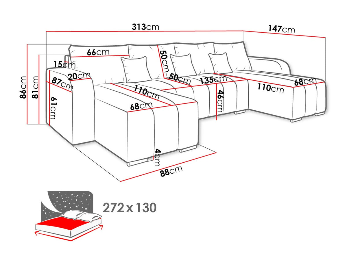 Corner sofa 638105