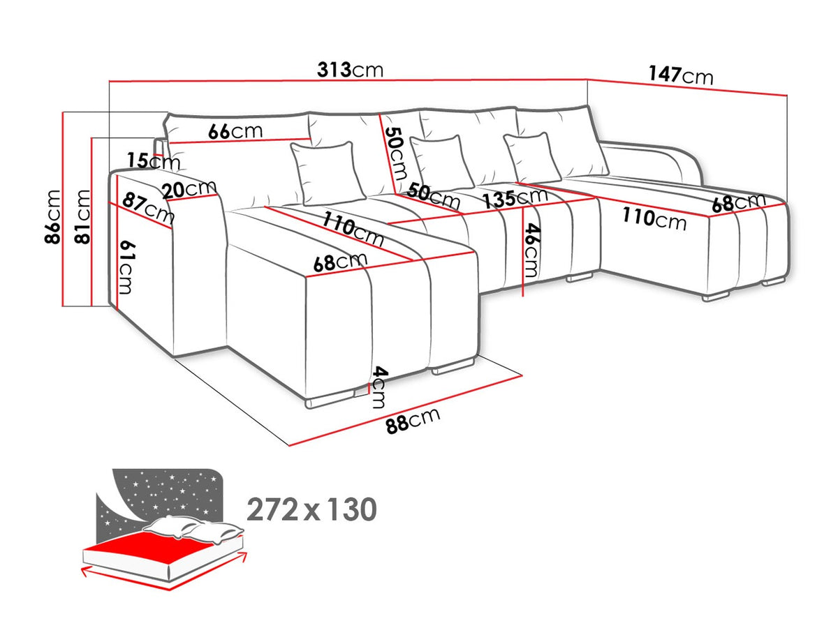 Corner sofa 638105