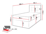 Continental bed 565501