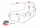 Continental bed 565501