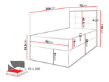 Continental bed 565501