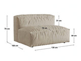 Modular armchair 581417