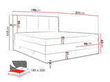 Continental bed 596997