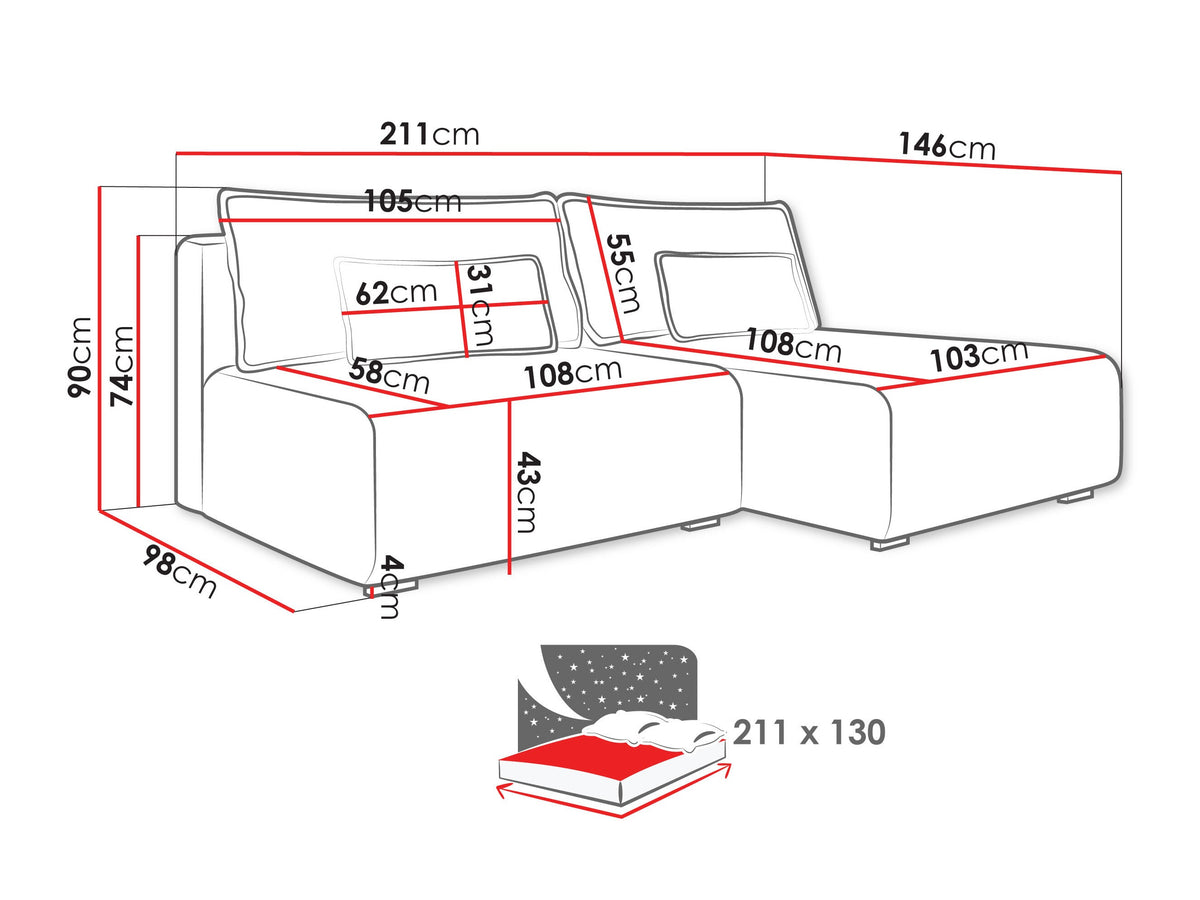 Corner sofa 636933