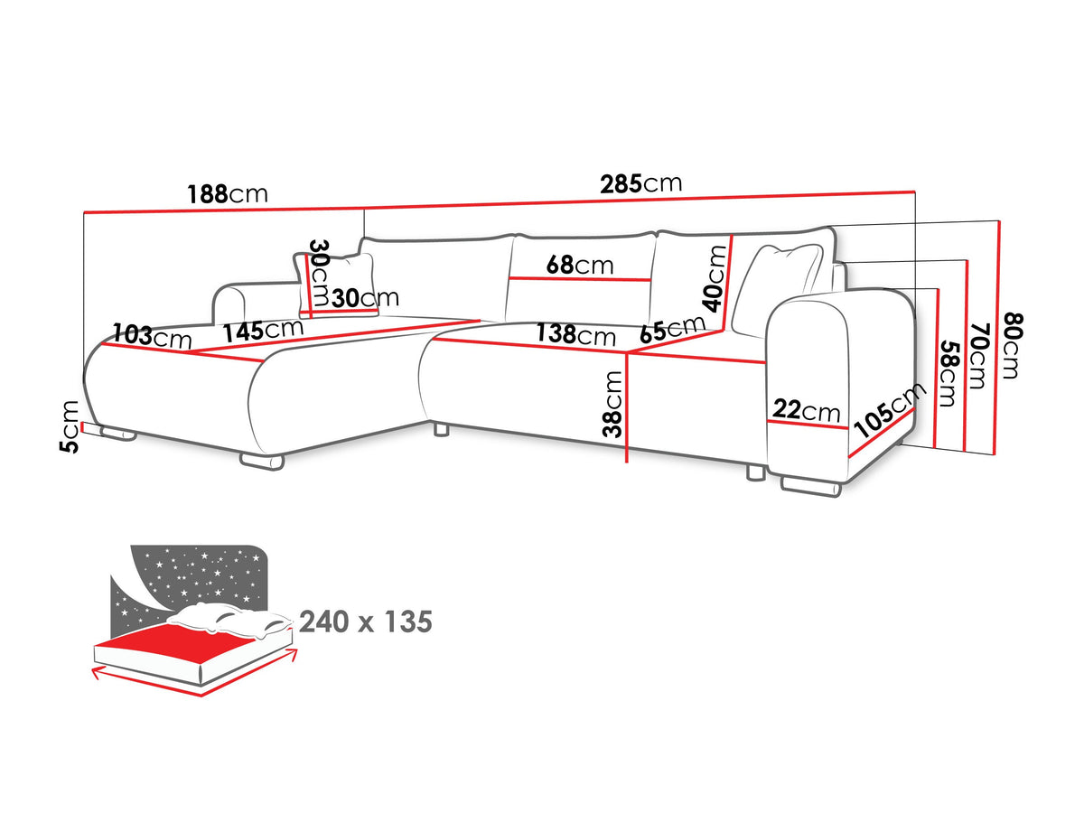 Corner sofa 580866