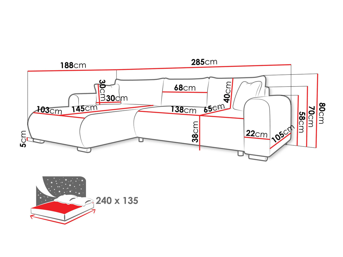 Corner sofa 580866