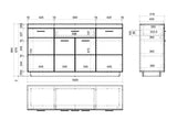Chest of drawers 640256