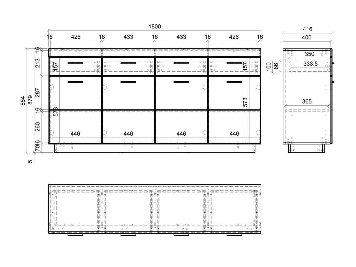 Chest of drawers 640257