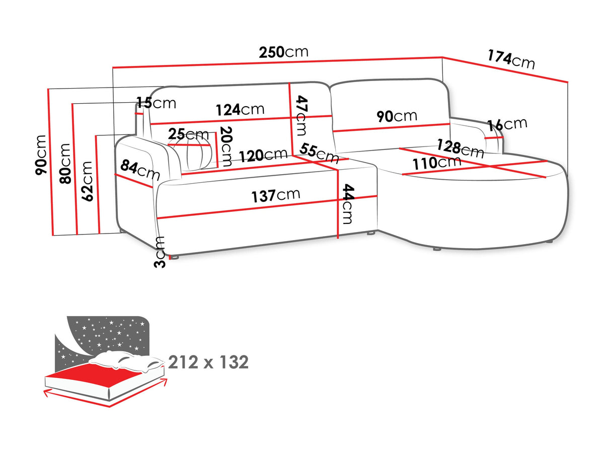 Corner sofa 641080