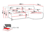 Corner sofa 641080