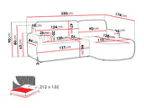 Corner sofa 641080