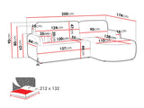 Corner sofa 641080