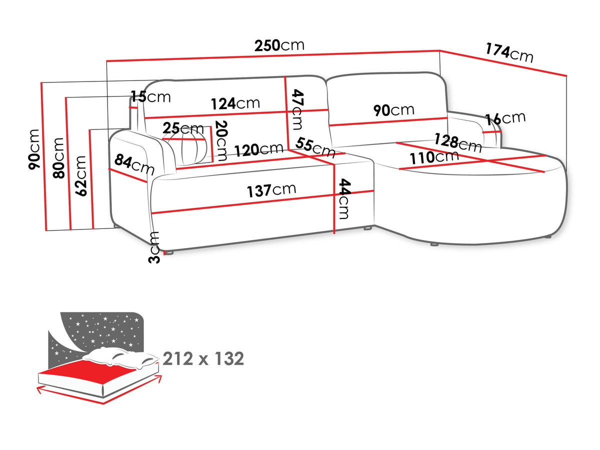 Corner sofa 641080