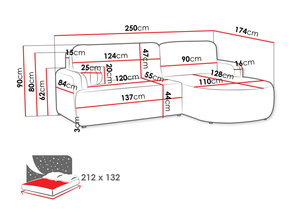 Corner sofa 641080