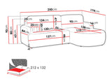 Corner sofa 641080