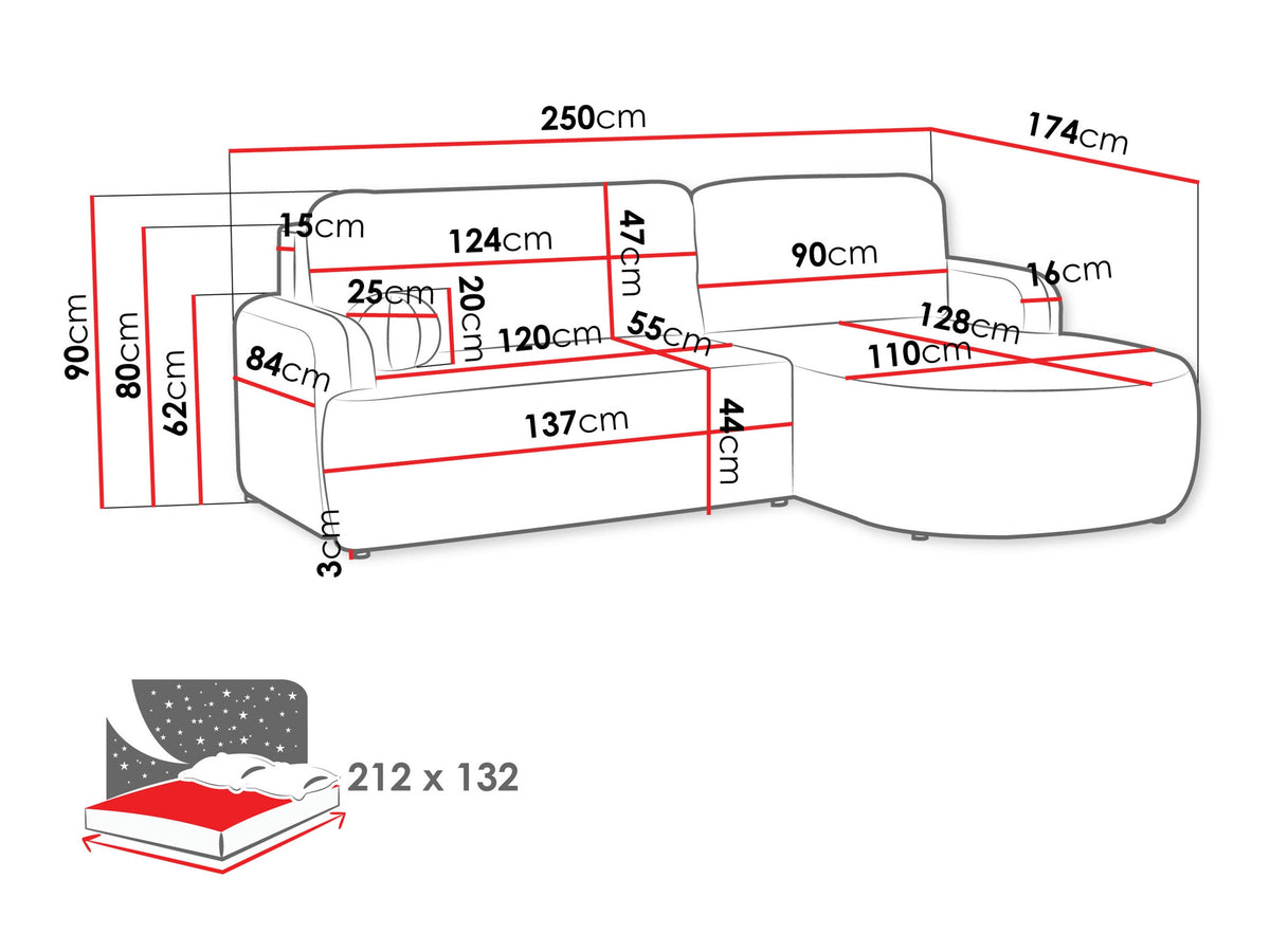 Corner sofa 641080