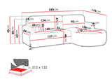Corner sofa 641080