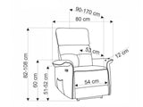 Armchair recliner 596131