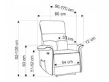Armchair recliner 596131