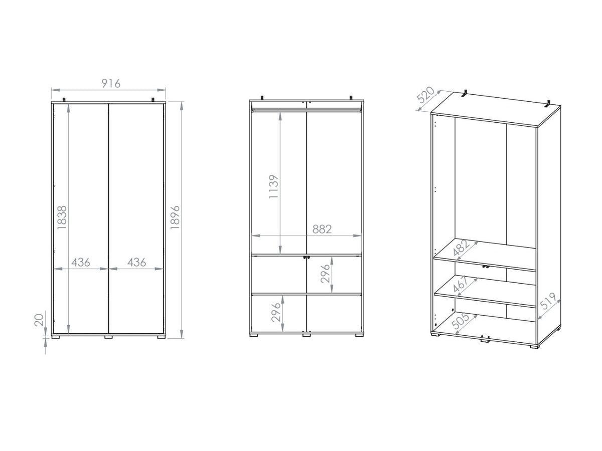 Wardrobe 643081