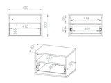 Bedside table 643125