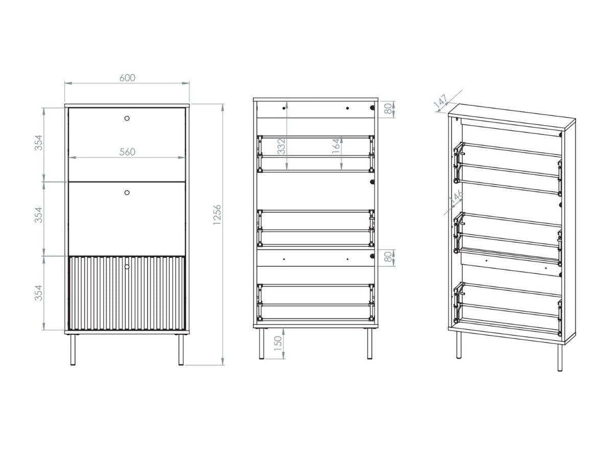 Shoe cabinet 643424