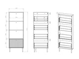 Shoe cabinet 643441