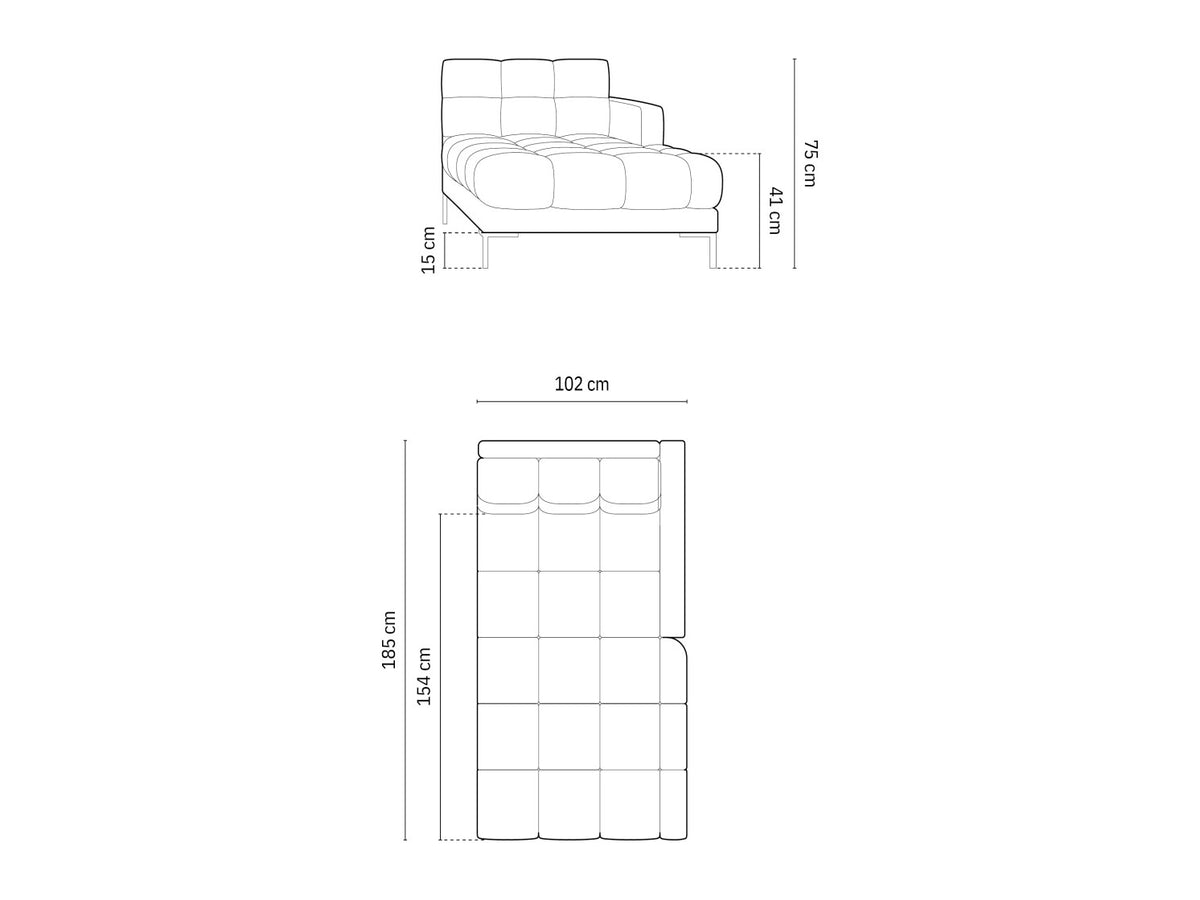 Chaise longue 644787