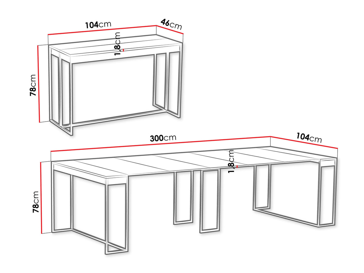 Folding table 645160