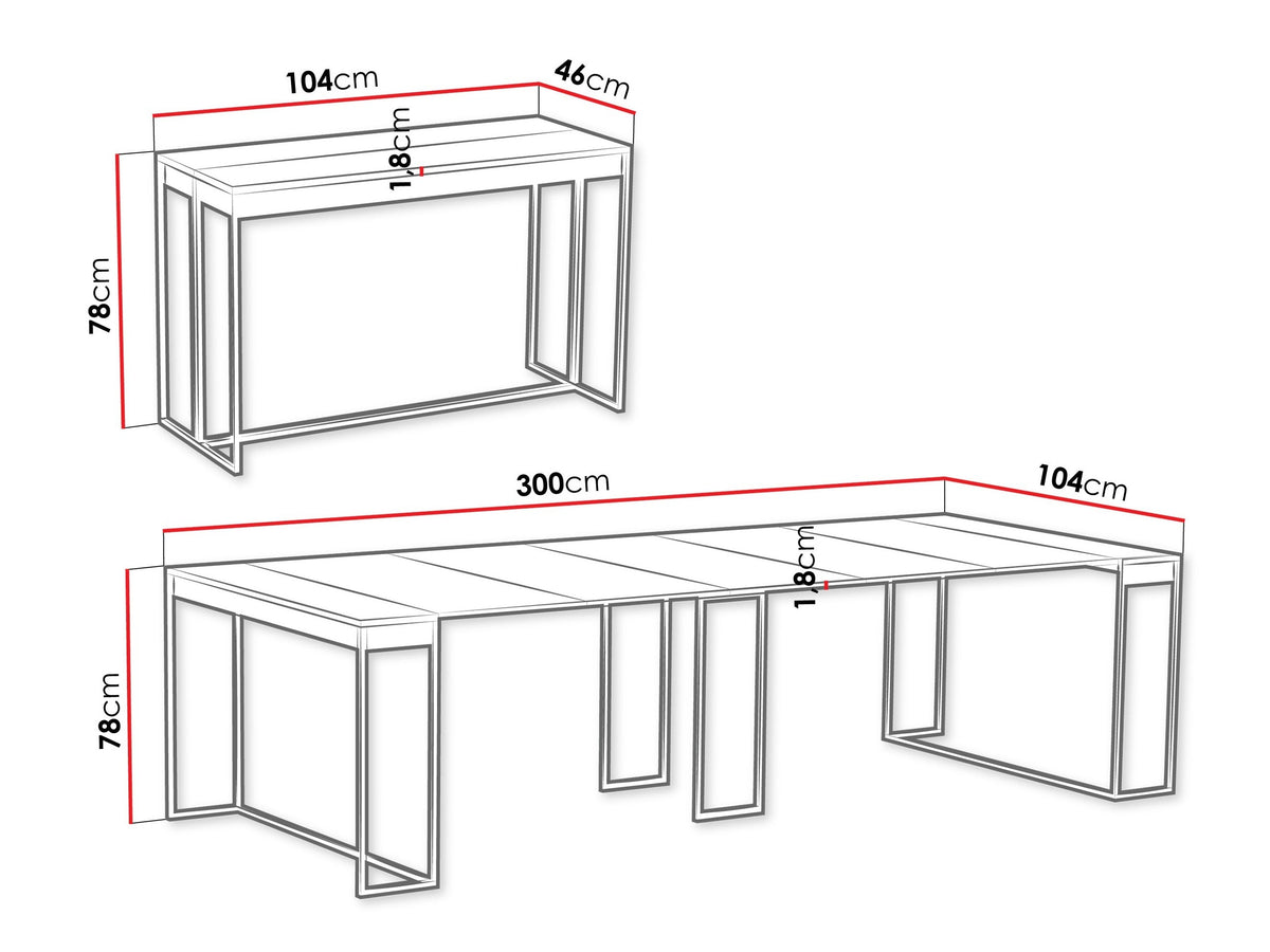 Folding table 645160