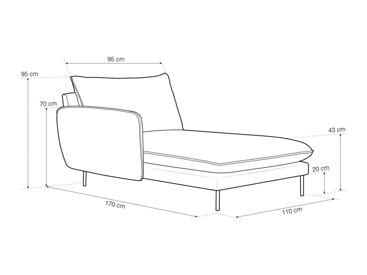 Chaise longue 645214