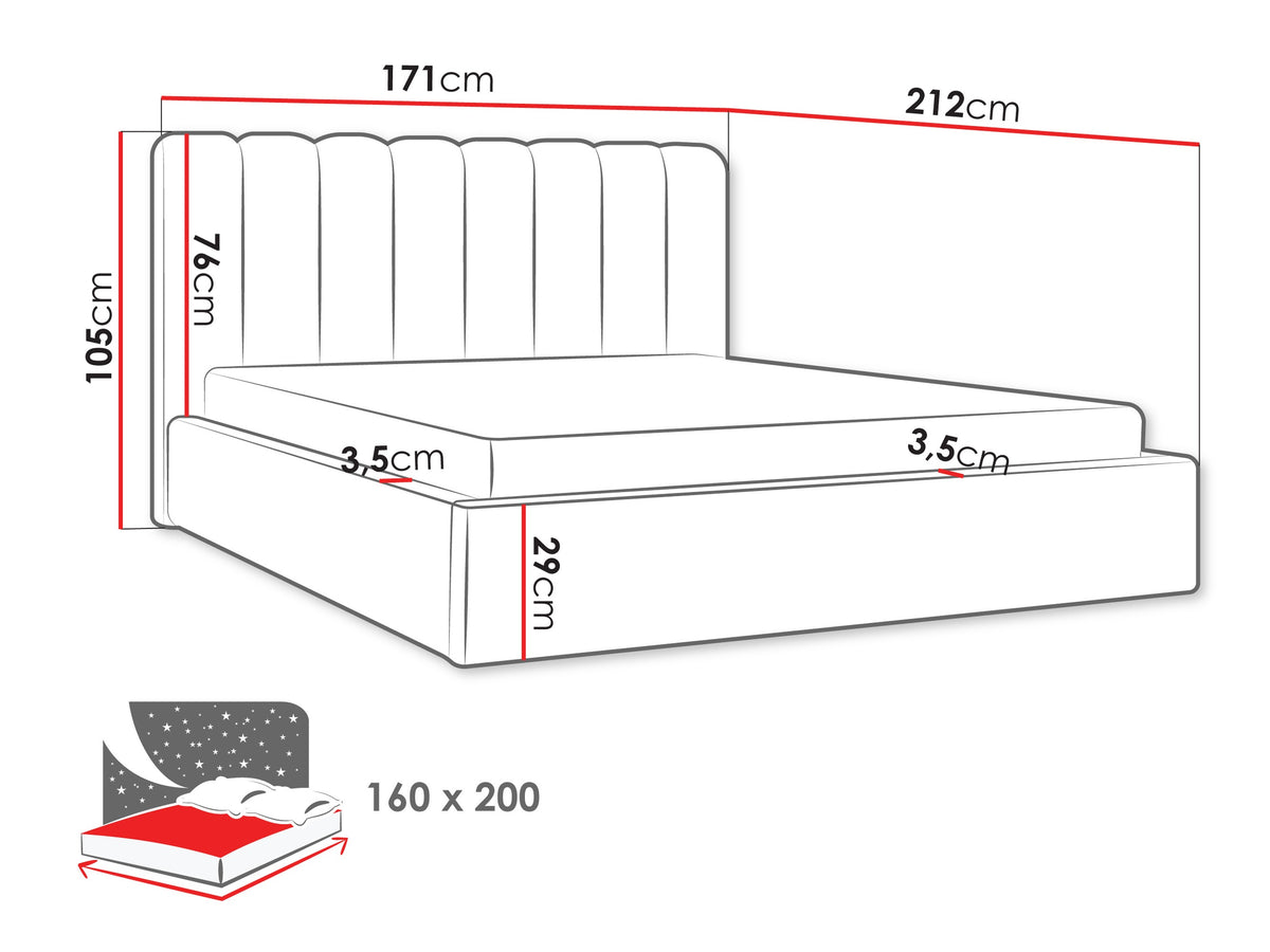 Bed 645760