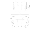 Modular seating unit 646611