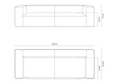 Modular sofa 646713