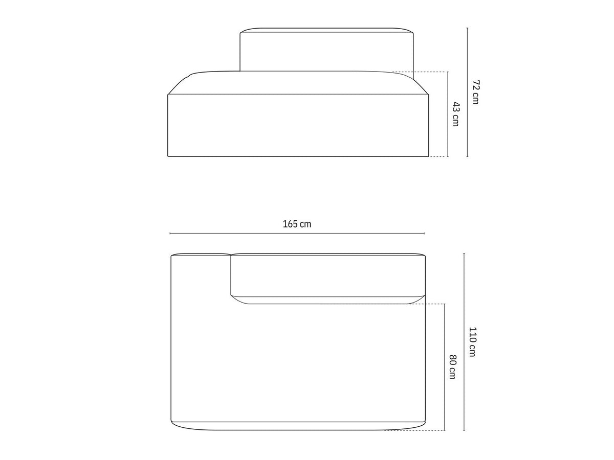 Modular seating unit 647155