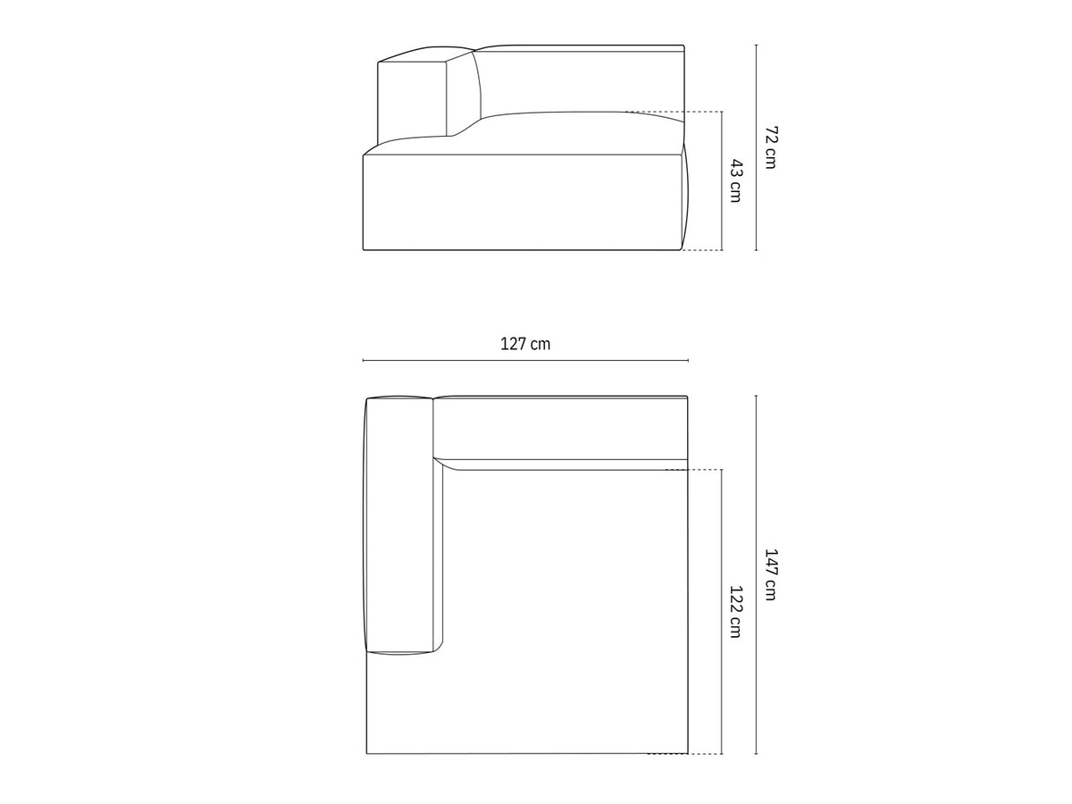 Modular seating unit 647701