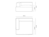 Modular seating unit 648115