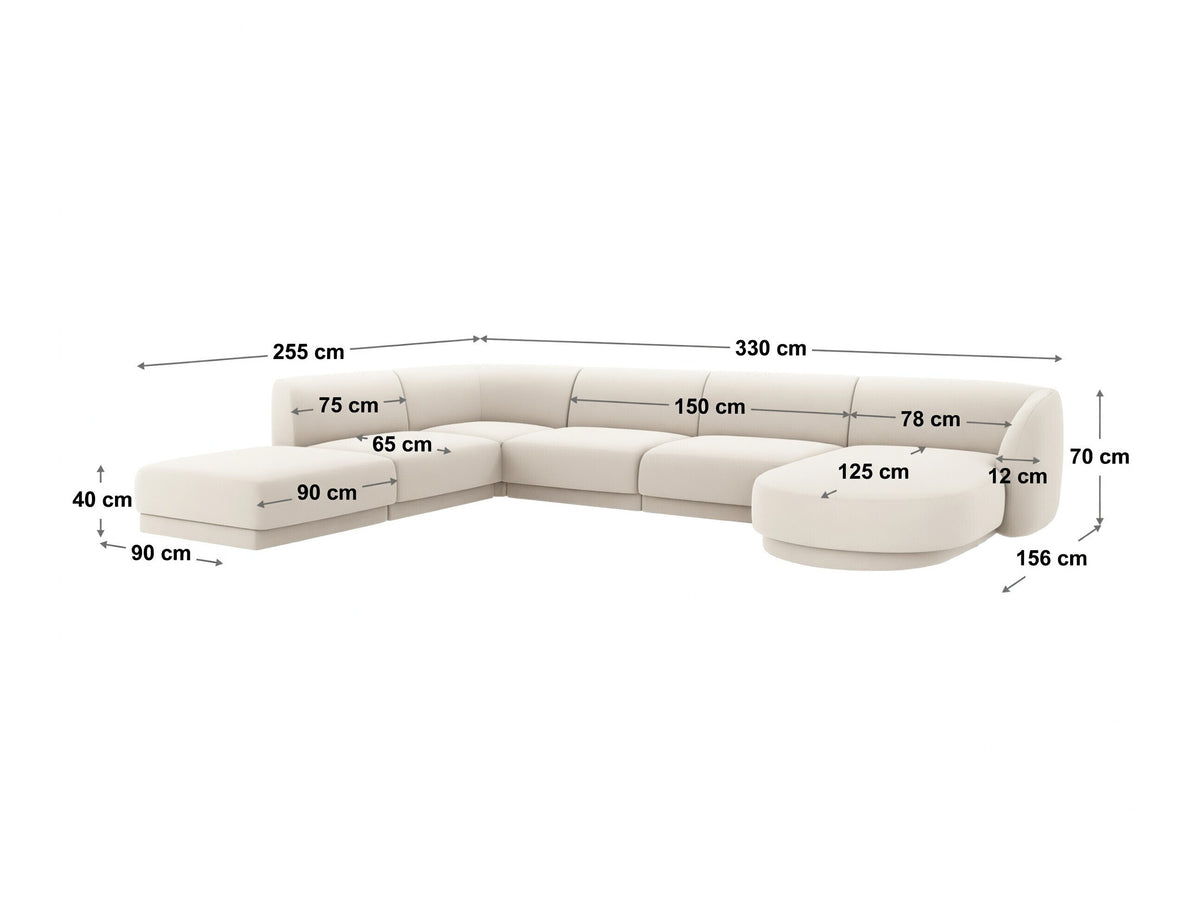 Modular corner sofa 538599