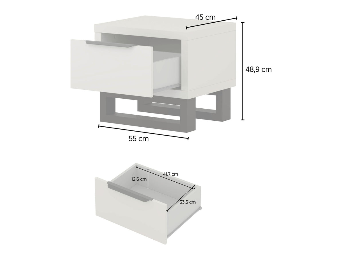 Bedside table 658202