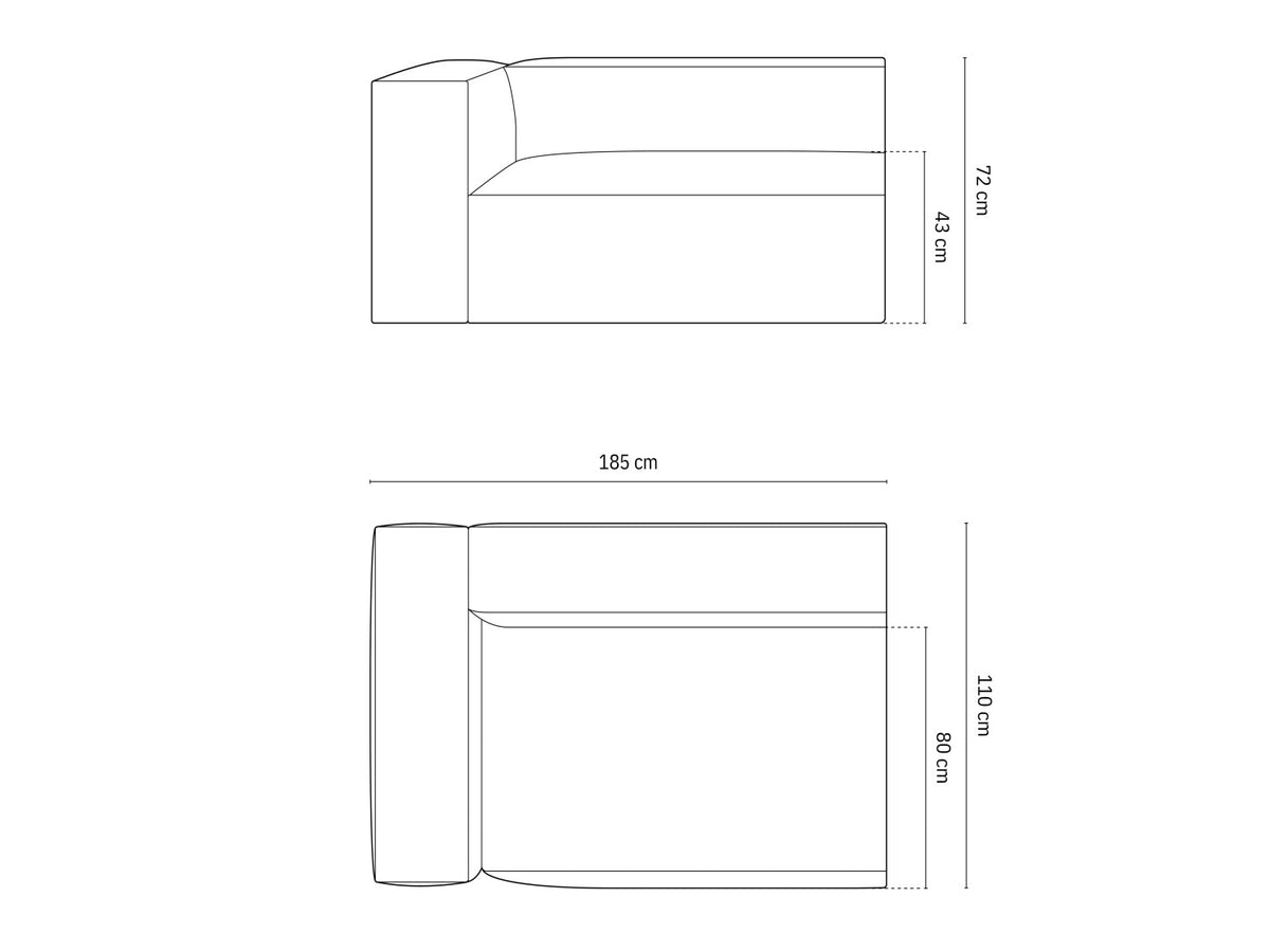Modular seating unit 648597