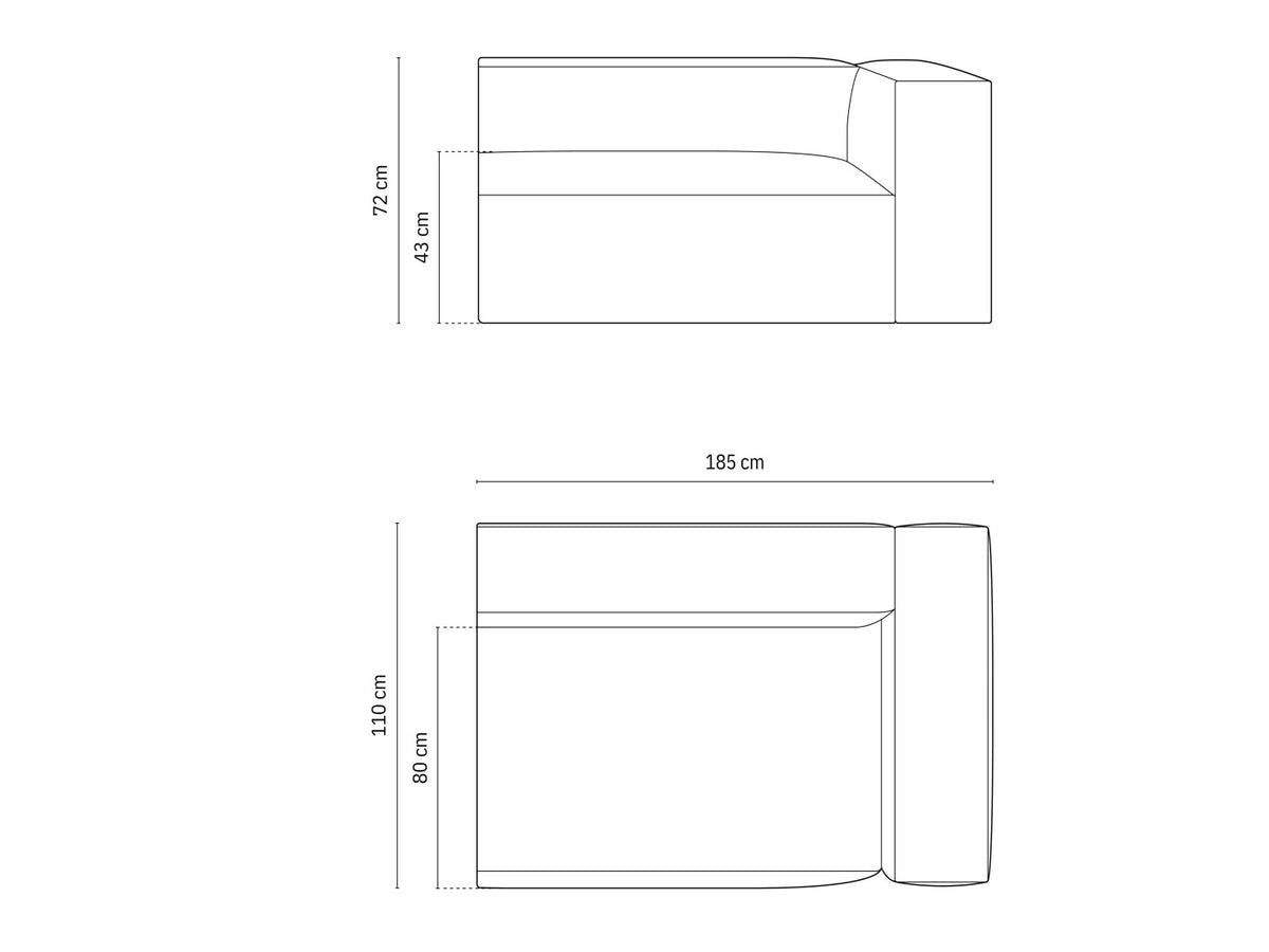 Modular seating unit 648597