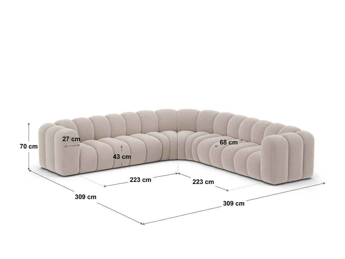 Modular corner sofa 649044
