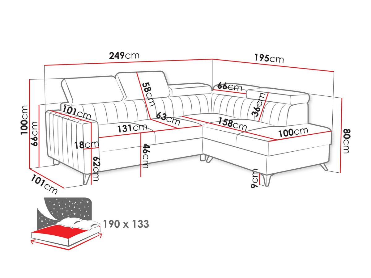 Corner sofa 498768