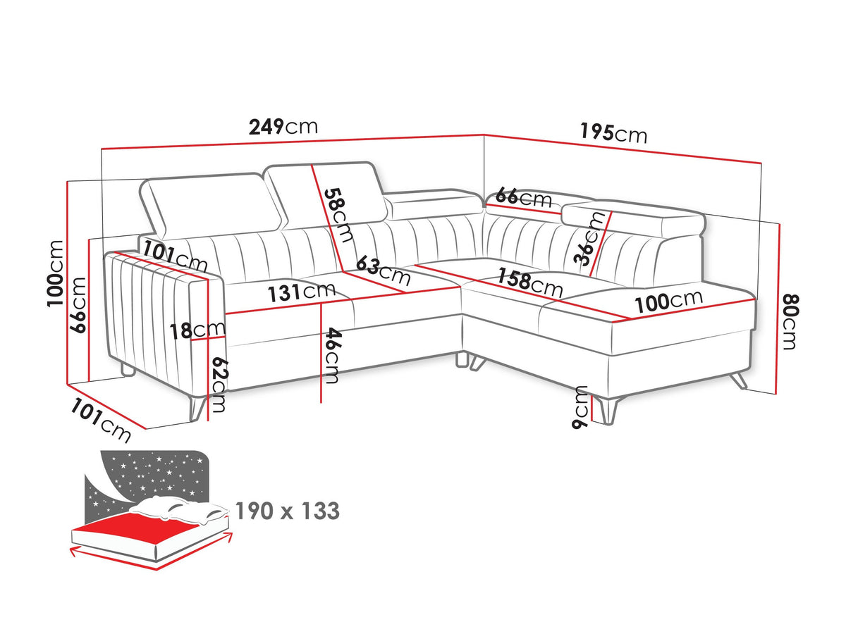 Corner sofa 498768