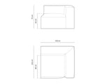 Modular seating unit 649447