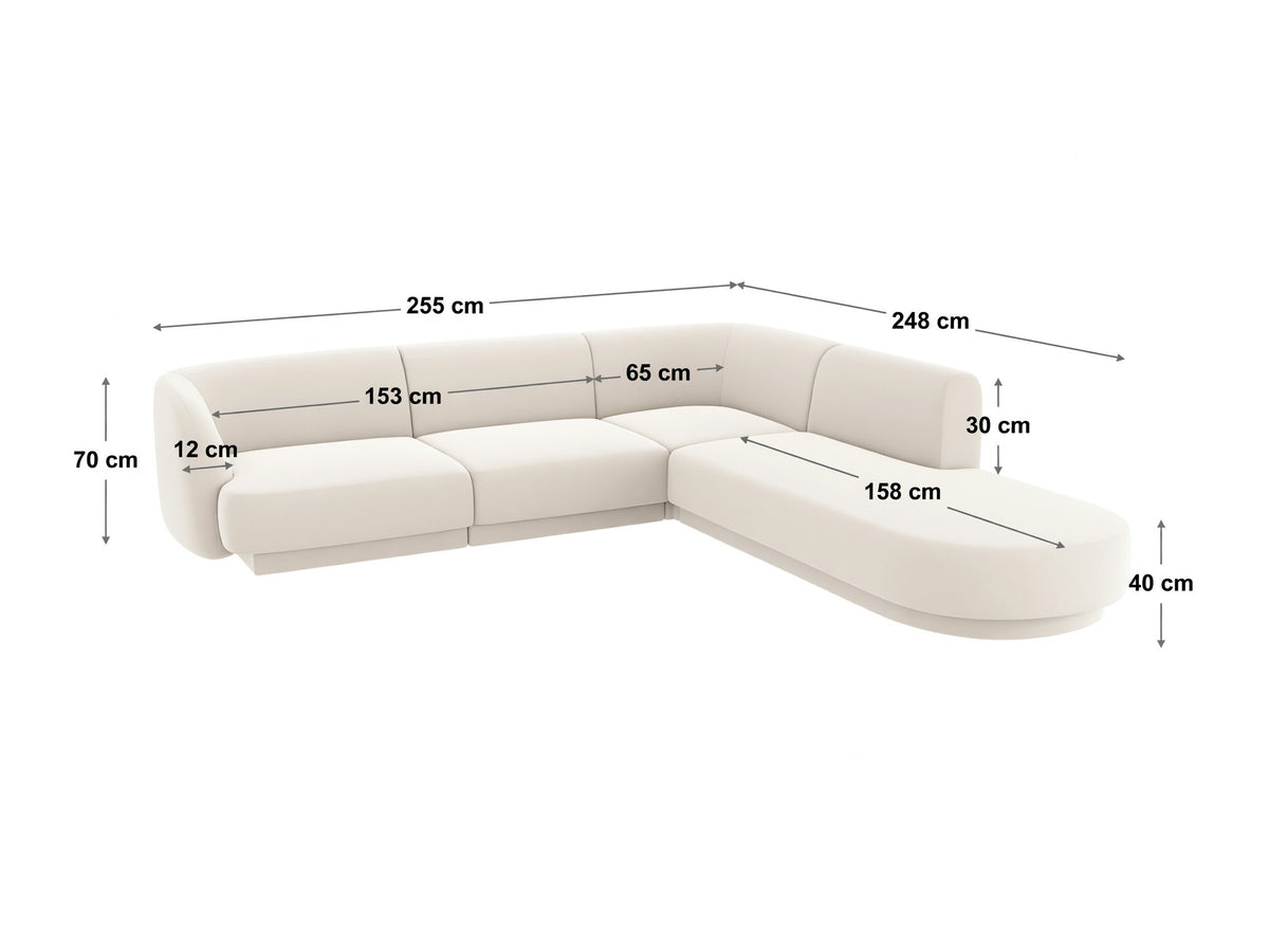 Modular corner sofa 538549